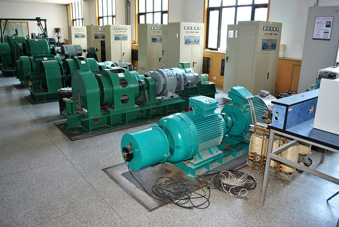 榆林直流电机某热电厂使用我厂的YKK高压电机提供动力